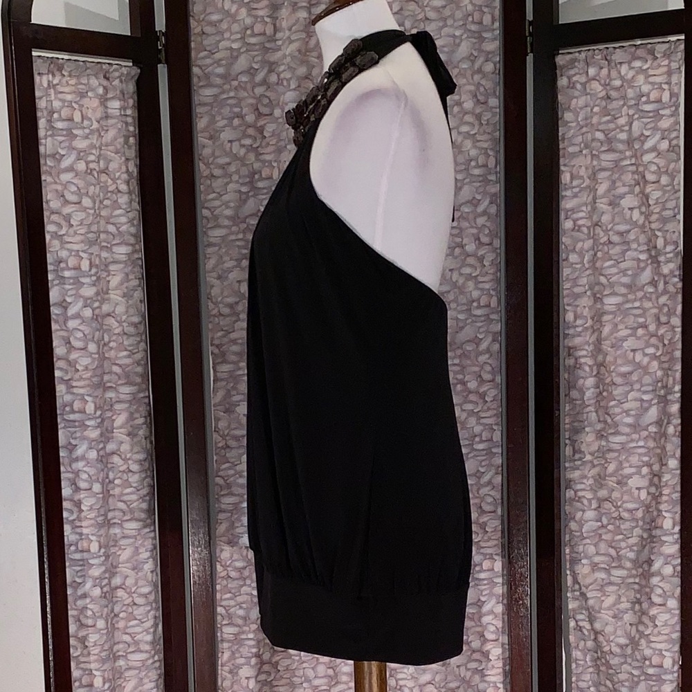 Linda Segal black halter top. - Picture 4 of 7